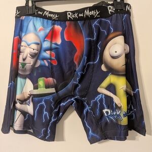 Rick and Morty‎ Graphic Boxer Briefs Men's Size Large NWT